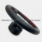 JDM Ghost Expod ​​GE Leather Steering Wheel with EK9 Hub